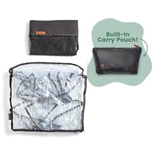 Double Stroller Rain Cover and Bug Net Set | Bombi Gear