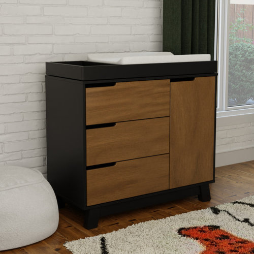 Hudson 3-Drawer Changer Dresser with Removeable Changing Tray