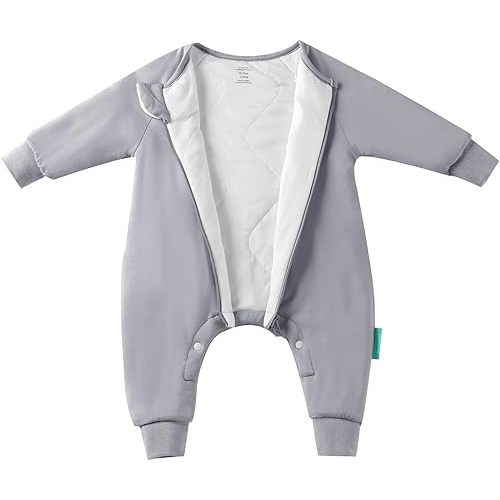 PurComfy Supersoft Baby Safe Sleep Sleepsuit, Zipper + Snap for Easy Diaper Changes