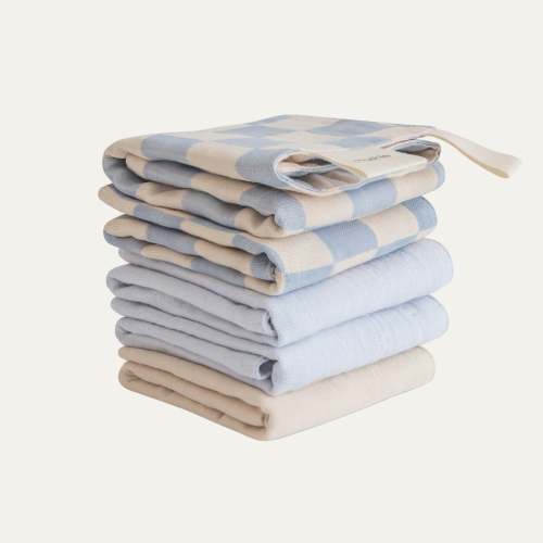 Muslin Cotton Washcloth – The Clean Bean Market