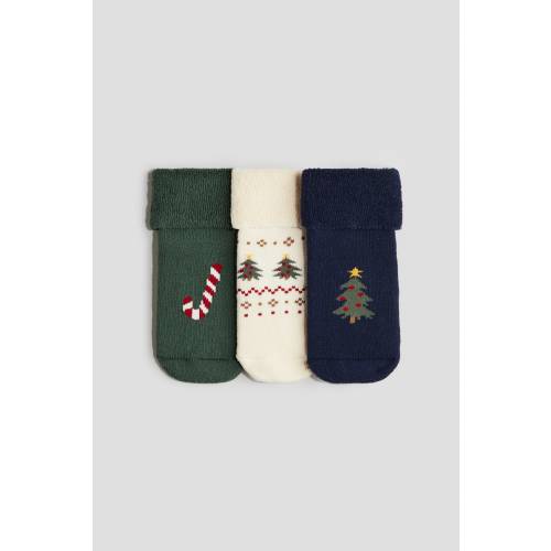 3-PACK TERRY SOCKS