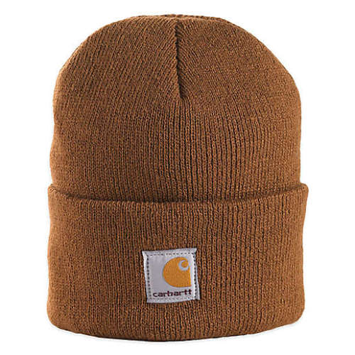 Carhartt® Infant/Toddler Foldover Knit Hat in BrownCarhartt® Infant/Toddler Foldover Knit Hat in Brown