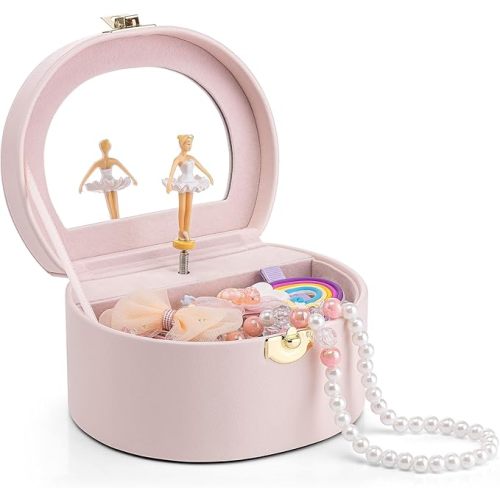 Musical Jewelry Box - Light Pink
