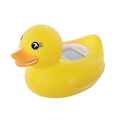 Family Choice Award Winner - Baby Bath & Room Floating Toy Safety Thermometer by Dreambaby - Yellow Duck