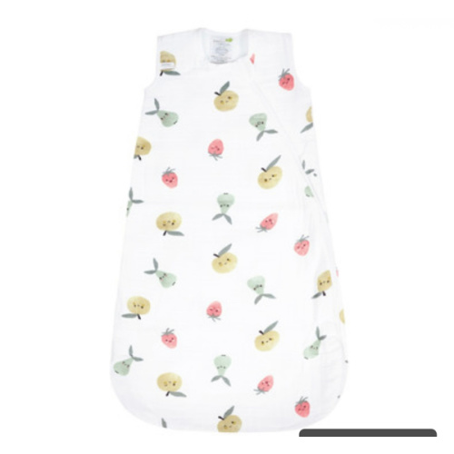 Buy Perlimpinpin Muslin Sleep Bag Fruits 0.7 TOG 0-6 Months at Well.ca | Free Shipping $35+ in Canada