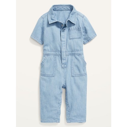 in Light Chambray, size: 3-6 M