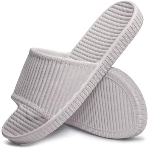House Slipper for Women Men, Shower Shoes, Fast-Dry Nonslip Slides Sandal | Lightweight Comfortable Pool Slides Easy to Slip on Indoor Slippers for Gym Shower College Dorms Beach Hospital