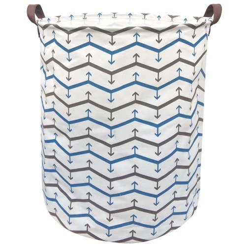 NIETEIN Laundry Hamper & Basket, Waterproof Storage Bin, Clothes Organizer, Room Decor (Style-23)