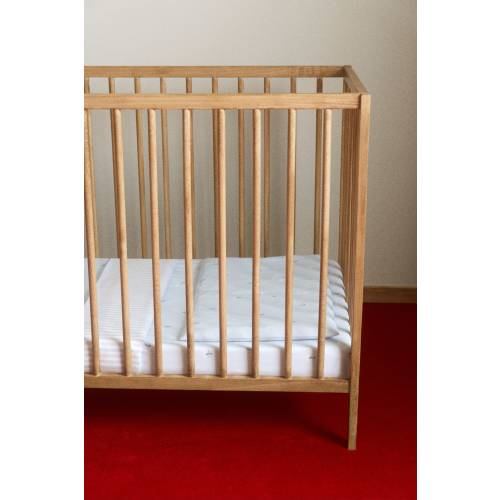 PATTERNED COTTON CRIB DUVET COVER SET