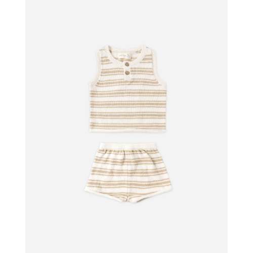 Taylor Knit Set Butterscotch Stripe