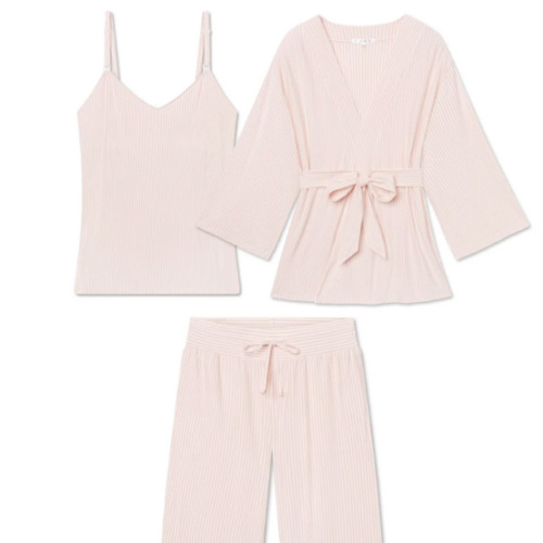 LAKE | Women | DreamModal™ Pajamas | Fog Maternity Kimono Bundle