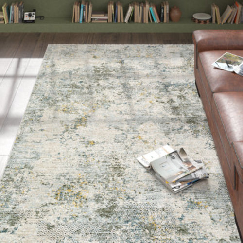 Trent Austin Design® Chloe Abstract Dusty Sage Area Rug & Reviews | Wayfair
