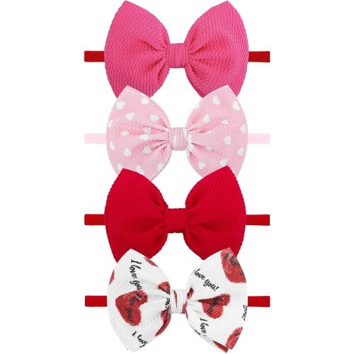 YanJie® | 4 Pack Of Bow Headbands