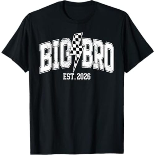 Big Bro Est 2026 New Big Brother Announcement Lightning Bolt T-Shirt