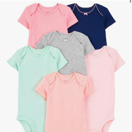 Simple Joys by Carter's Baby Girls' 6-Pack Sleeveless Bodysuit