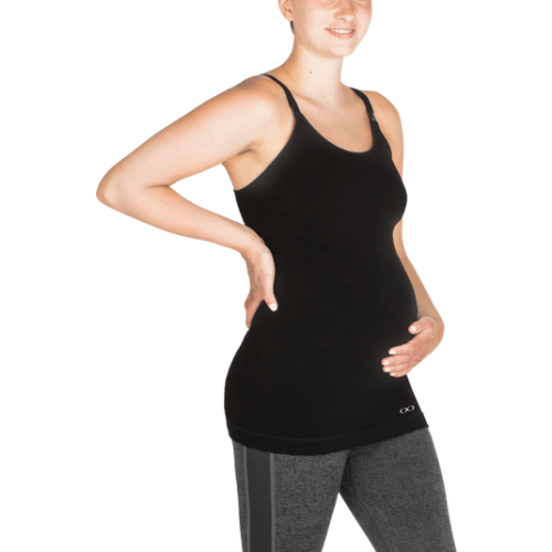 Hannah Rayon Yoga Nursing Tank, Large