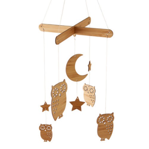 Night Owl Bamboo Mobile