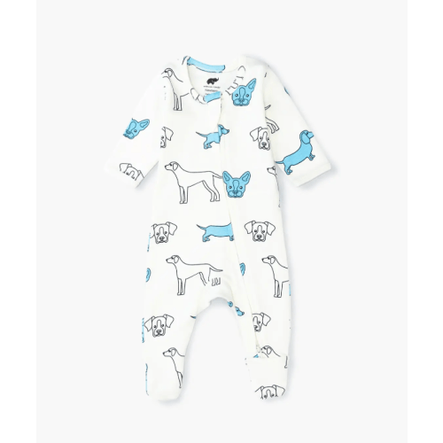 Zipper One-Piece - Organic Baby Clothes - Monica + Andy