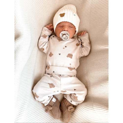 Little Bear Friends Bodysuit + Pant Set