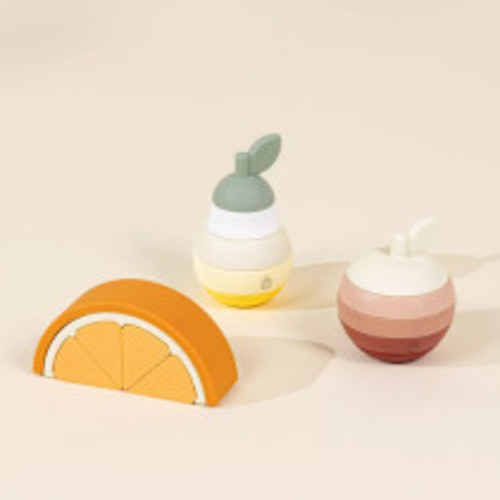Coco Village 3 Sets of Silicone Stackable Fruits