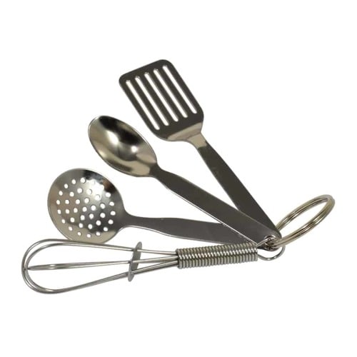 Mini Kitchen Tools Keychain – Kinoko Kids