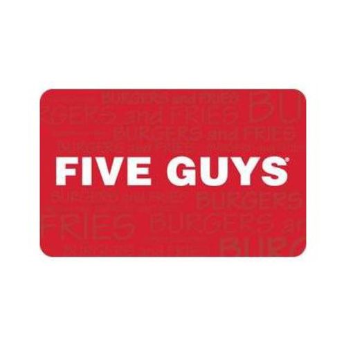 Five Guys Gift Card (Email Delivery)