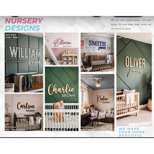 Etsy Gift Card - Wooden Name Sign