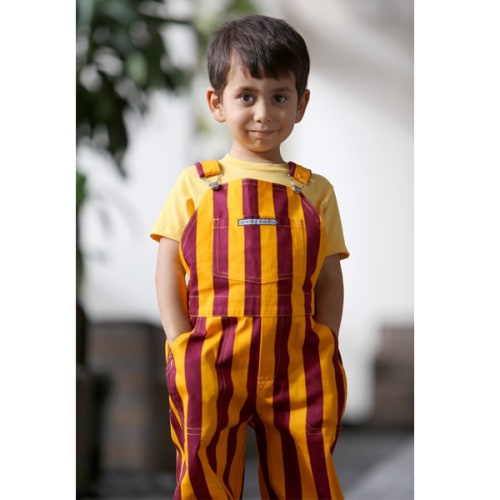 Kids University of Minnesota Striped Overall Bib 'Gopheralls' | U of M Bookstores