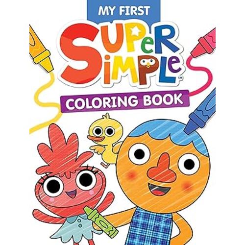 My First Super Simple Coloring Book