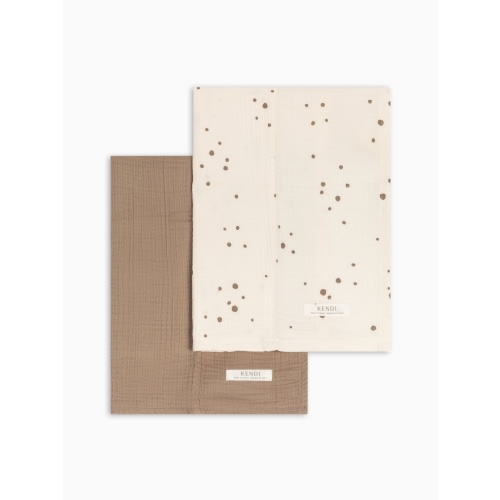 2-Pack Muslin Burp Cloths