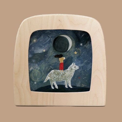 Silhouette Only - Mother Wolf for Toverlux Lamp