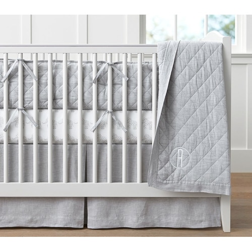Belgian Flax Linen Baby Bedding