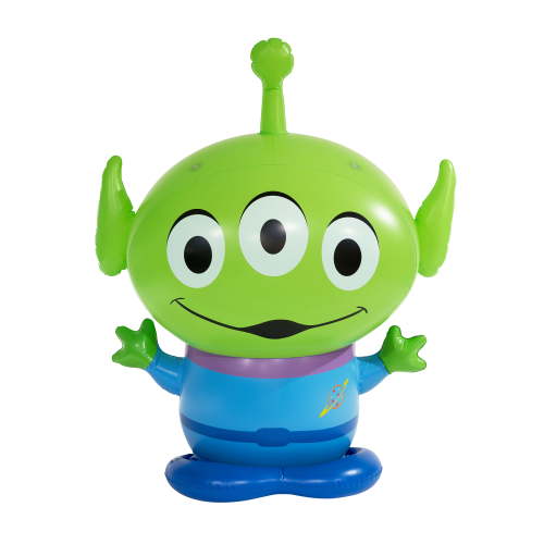 Toy Story Alien 4-Foot Inflatable Sprinkler for Kids Ages 3 & Up