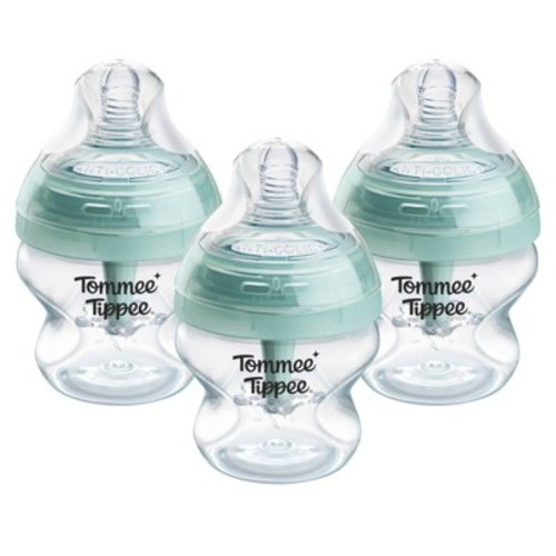 Tommee Tippee Advanced Anti-Colic Slow-Flow Breast-Like Nipple Baby Bottle - 5oz/3pk