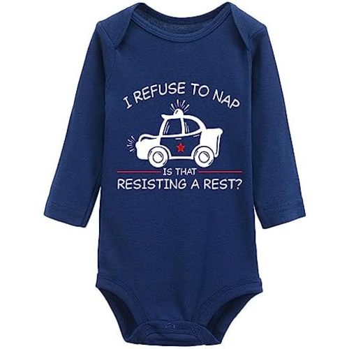If I Refuse to Nap is That Resisting A Rest Baby Universal Bodysuit