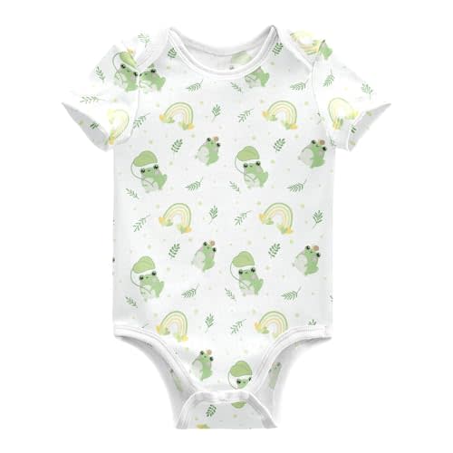 Unisex Baby Bodysuit Boy Girl Clothes Soft Cotton Newborn Infant Outfit Shrot Sleeve Romper 0-24 Months