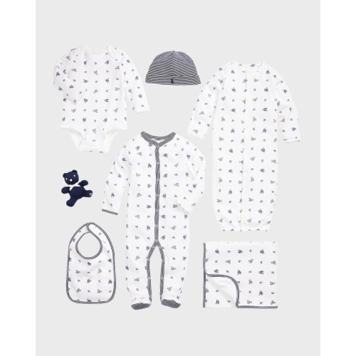 Kid's 7-Piece Gift Box Set, Size Newborn-9M