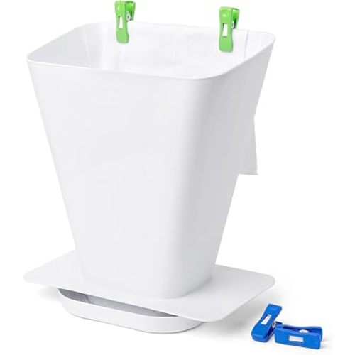 TinyTide Cloth Diaper Spray Shield Bucket for Toilet - RinseBuddy
