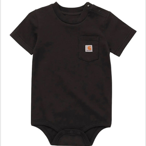 Kids' Short Sleeve Pocket Bodysuit (Infant) | Kids' Warm Weather Clothing | Carhartt