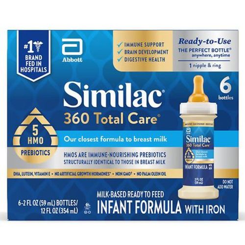 Ready-to-Feed Infant Formula, 5 HMO Prebiotics