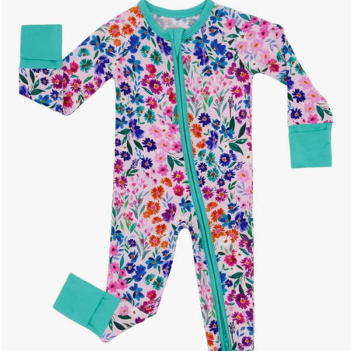 Little Sleepies Pajamas for Baby Boys & Girls, Viscose from Bamboo Baby Pajamas, Preemie & Newborn Sleepers, 2-Way Zipper PJs