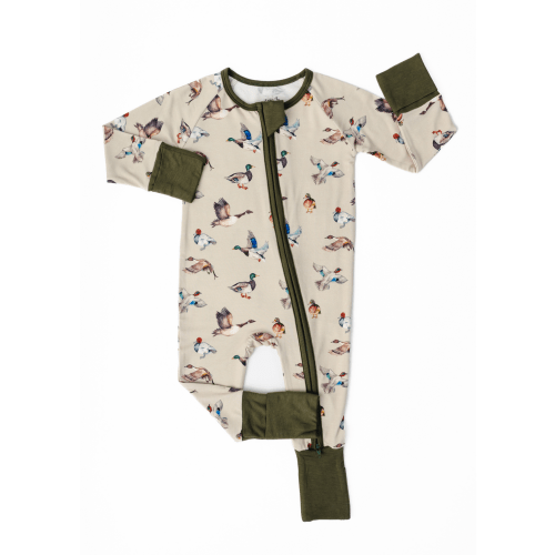 Duck Duck Goose Bamboo Sleeper – Little Crowns & Capes