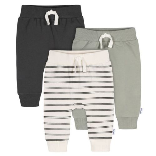 Gerber Baby and Toddler Boys' 3-Pack Jogger Pants