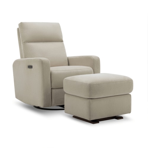 Gliding Ottoman Ivory | Nurture& $299