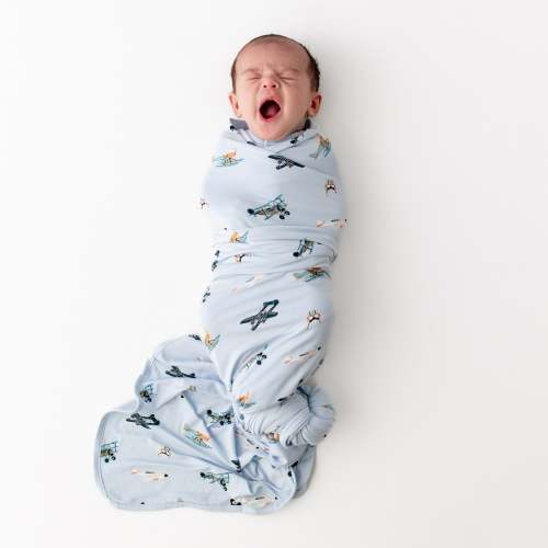 Swaddle Blanket in Take Off