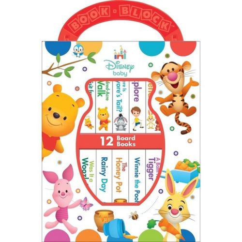 Disney Baby: 12 Board Books - by Pi Kids (Mixed Media Product)
