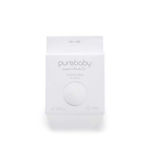 Reusable Nursing Pads – Soft Organic Cotton Breast Pads - Purebaby - Purebaby