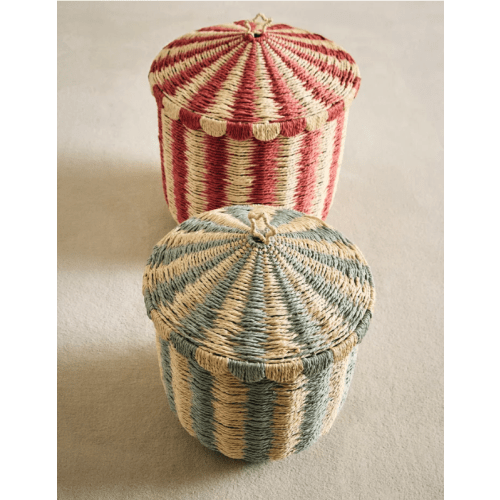 KIDS’ PAPER CIRCUS BASKET - BASKETS AND STORAGE - KIDS AND BABY | Zara Home United States of America
