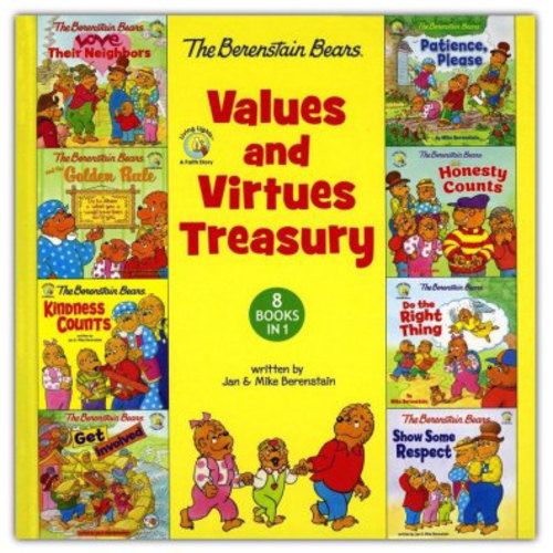 Berenstain Bears Values and Virtues Treasury: 8 Books in 1: Jan Berenstain, Mike Berenstain: 9780310734956 - Christianbook.com