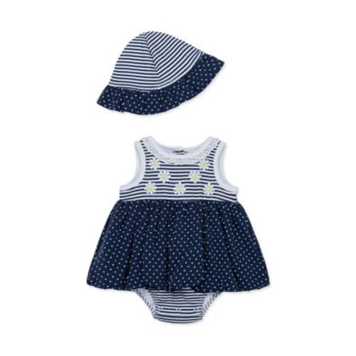 Baby Girls Daisy Popover and Hat